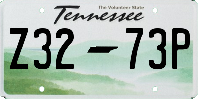 TN license plate Z3273P