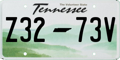 TN license plate Z3273V