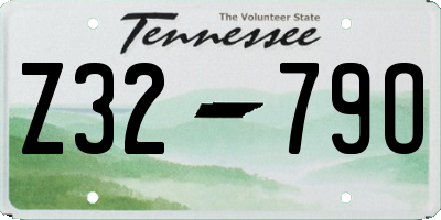 TN license plate Z3279O