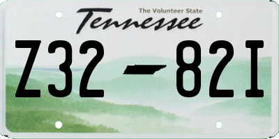 TN license plate Z3282I