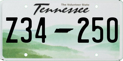 TN license plate Z3425O