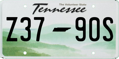 TN license plate Z3790S