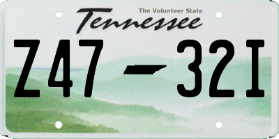 TN license plate Z4732I