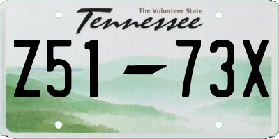 TN license plate Z5173X