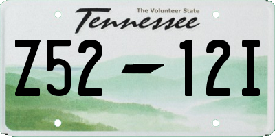 TN license plate Z5212I