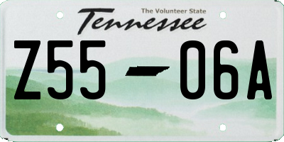 TN license plate Z5506A