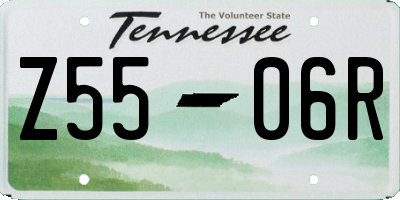 TN license plate Z5506R