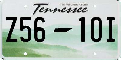 TN license plate Z5610I