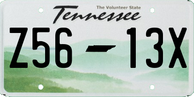 TN license plate Z5613X