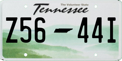 TN license plate Z5644I