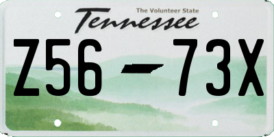 TN license plate Z5673X