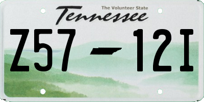 TN license plate Z5712I