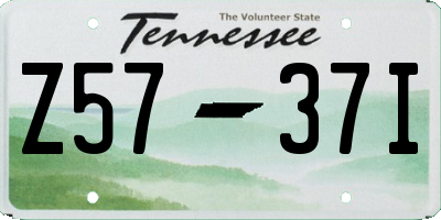 TN license plate Z5737I
