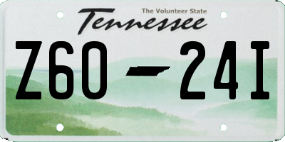 TN license plate Z6024I
