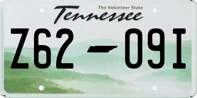 TN license plate Z6209I