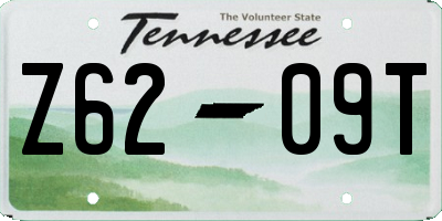 TN license plate Z6209T