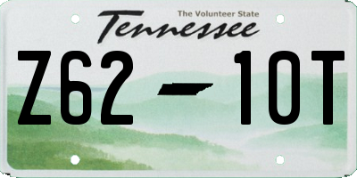 TN license plate Z6210T
