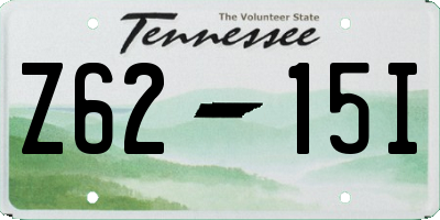 TN license plate Z6215I
