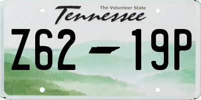 TN license plate Z6219P