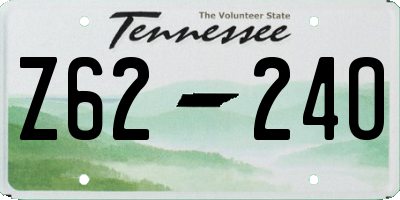 TN license plate Z6224O