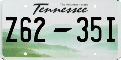 TN license plate Z6235I