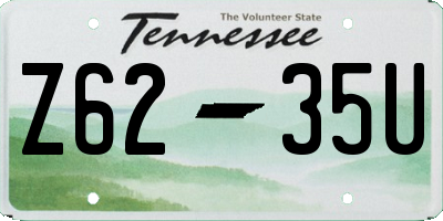 TN license plate Z6235U