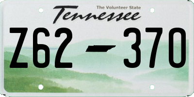 TN license plate Z6237O