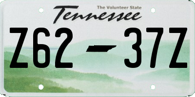 TN license plate Z6237Z