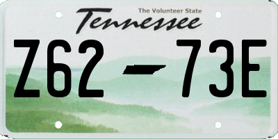 TN license plate Z6273E