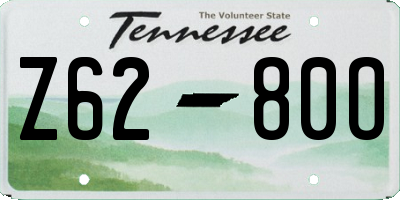 TN license plate Z6280O