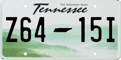 TN license plate Z6415I