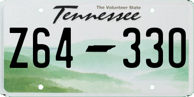 TN license plate Z6433O