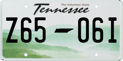 TN license plate Z6506I