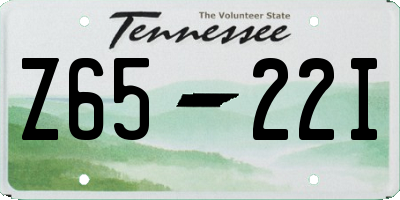 TN license plate Z6522I