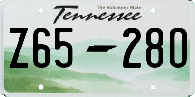 TN license plate Z6528O