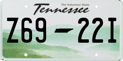 TN license plate Z6922I