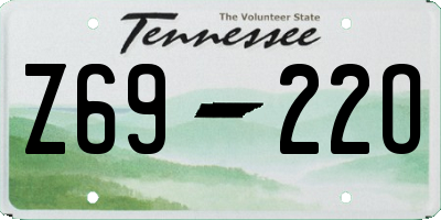 TN license plate Z6922O