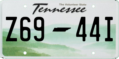 TN license plate Z6944I