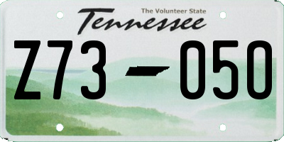 TN license plate Z7305O