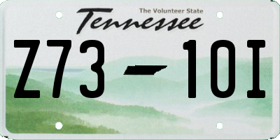 TN license plate Z7310I