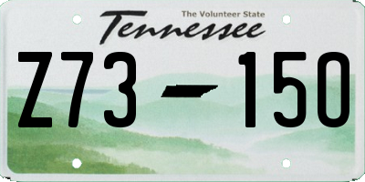TN license plate Z7315O