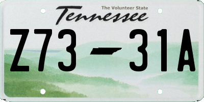 TN license plate Z7331A