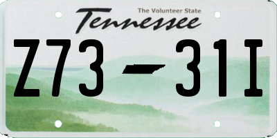 TN license plate Z7331I