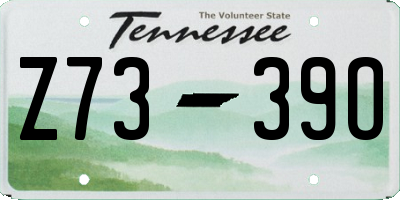 TN license plate Z7339O