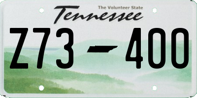 TN license plate Z7340O