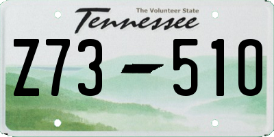 TN license plate Z7351O