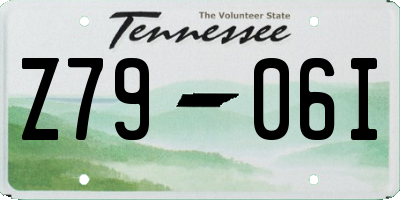 TN license plate Z7906I