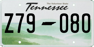 TN license plate Z7908O