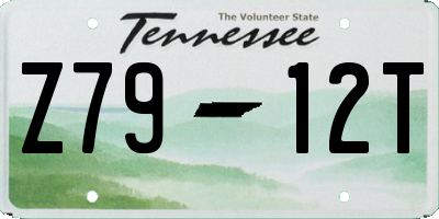 TN license plate Z7912T