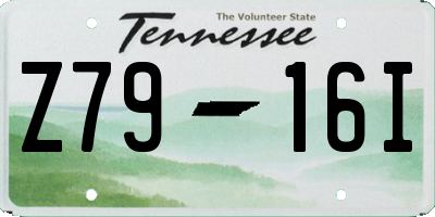 TN license plate Z7916I